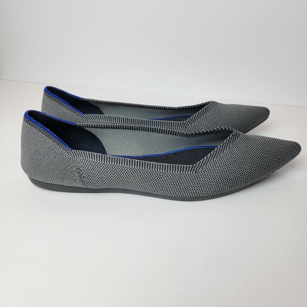 Rothy's - Size 9.5 - Gray Point Flats